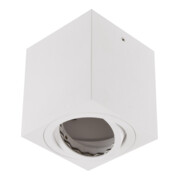EVN Lichttechnik Plafonnier à montage surface GU10 quad. blanc pivotant 8149001-1