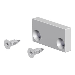 EVN Lichttechnik Plaque de finition en aluminium avec vis APXSEAPF