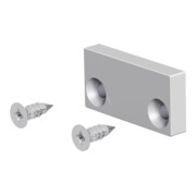 EVN Lichttechnik Plaque de finition en aluminium avec vis APXSEAPF-2