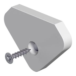 EVN Lichttechnik Plaque de finition en aluminium pour APS Profol APESEAP