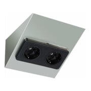 EVN Lichttechnik Prise double encastrable pour meuble 230V 16A 092 250 eds-1