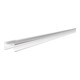 EVN Lichttechnik Profil de recouvrement en plastique transparent 200 cm KAK 200