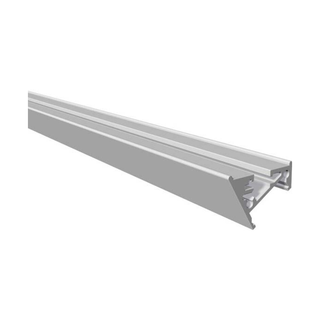 EVN Lichttechnik Profilé d’angle en aluminium 2 m pour angle 30° AP V30 200