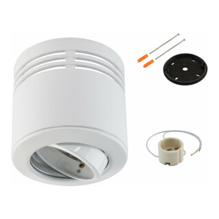 EVN Lichttechnik Projecteur HV AB 50W 230V GU10 753 801 blanc