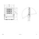 EVN Lichttechnik Projecteur LED 4000K LFE500940