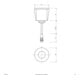 EVN Lichttechnik Spot encastrable LED 12VDC 1W blanc chaud IP67 101002