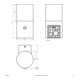 evn_lichttechnik Wandleuchte WRM172715S IP44