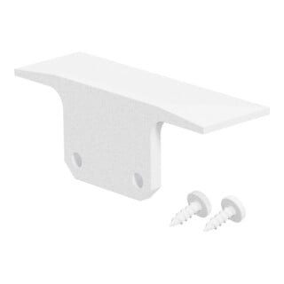 EVN Plaque de finition APTEWEAPEB blanche aluminium IP20