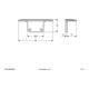 EVN Plaque de finition APTEWEAPEB blanche aluminium IP20
