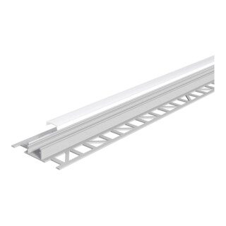 EVN Profilé en aluminium APFL2AM200 avec couverture opale 2m