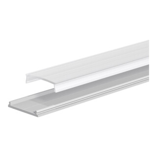 EVN Profilé en aluminium U-Profil APFLAT4AM200 200 cm plat