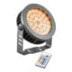 EVN Projecteur LED RGB 0,5 m câble d'alimentation anthracite