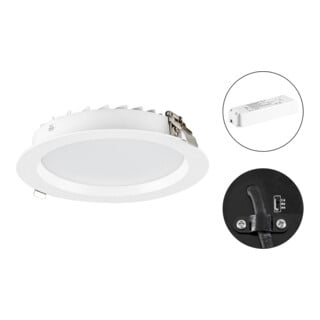 EVN Spot LED encastré LN54350125 dimmable IP54