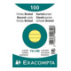 Exacompta Karteikarte 10820SE DIN A7 liniert gelb 100 St./Pack.-1