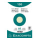 Exacompta Karteikarte 10848SE DIN A5 liniert grün 100 St./Pack.-1