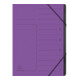 Exacompta Ordnungsmappe 540708E DIN A4 7Fächer Karton violett-1