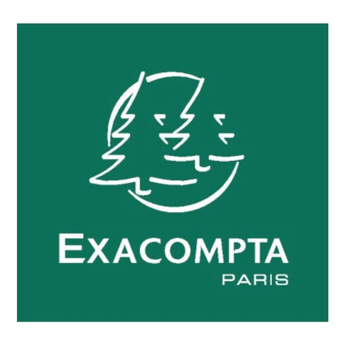 Exacompta Register XXL 2412E DIN A4 Manila-Karton 225g 12-tlg farbig