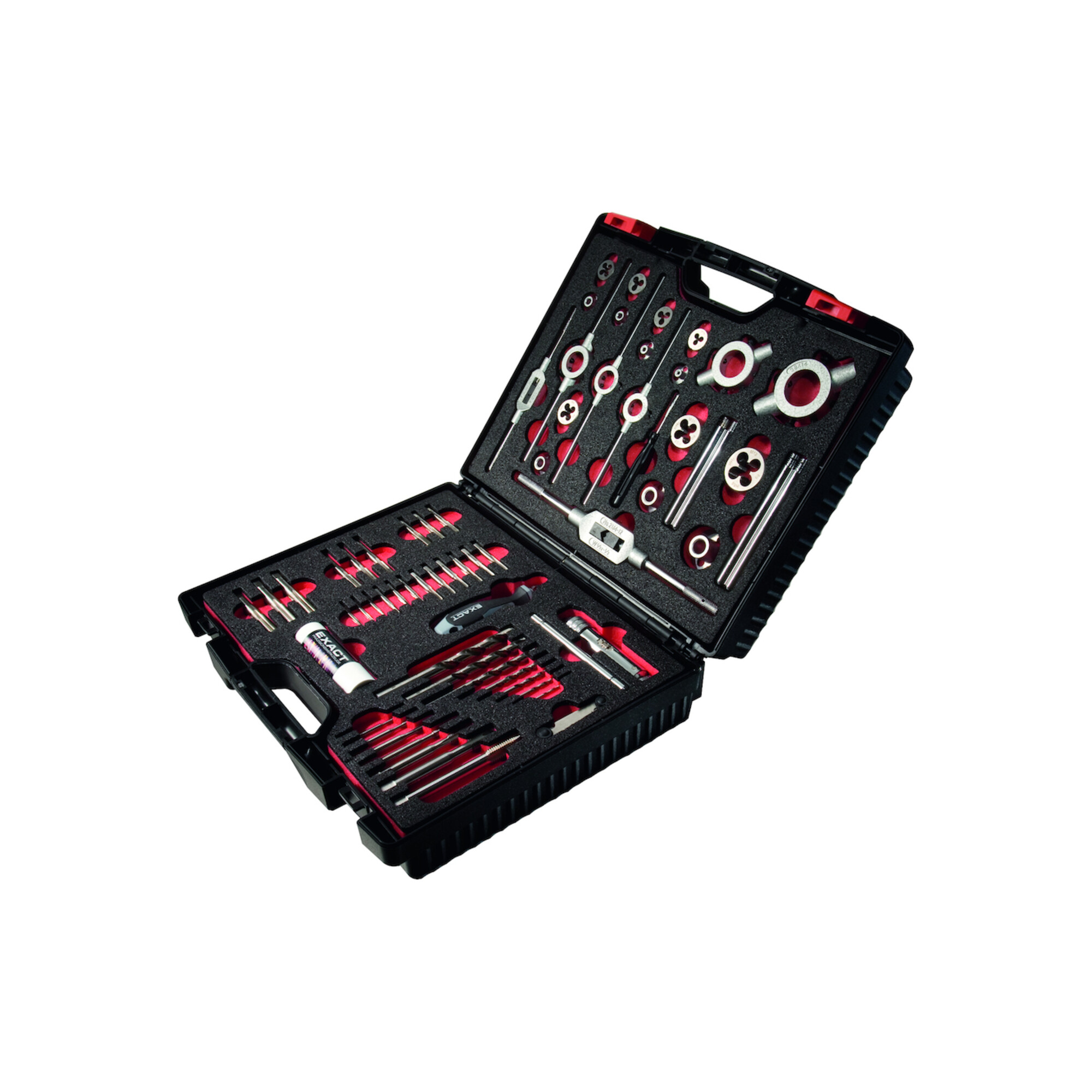 Exact Gewindeschneidwerkzeug- Set HSSE 61-teilig M3-M12
