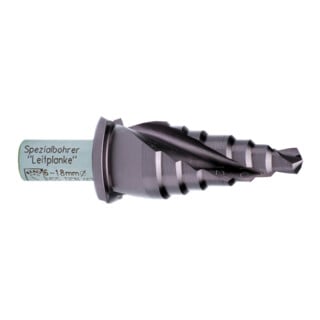 Exact Stufenbohrer für Leitplanken HSS TiCN 6-18mm