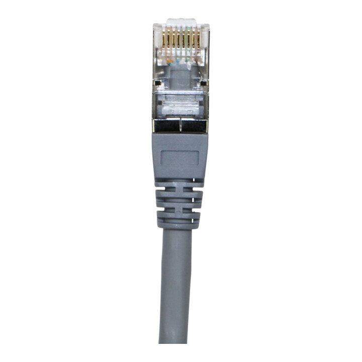 Excel Patchkabel S/FTP 10m Cat.6A AWG26 grau