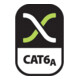 Excel Patchkabel S/FTP 10m Cat.6A AWG26 grau