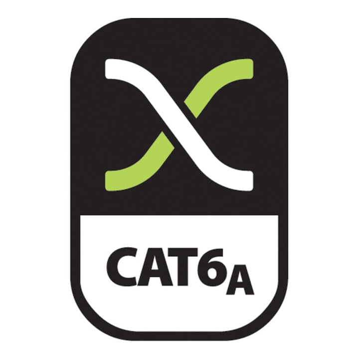 Excel Patchkabel S/FTP 1m Cat.6A AWG26 grau