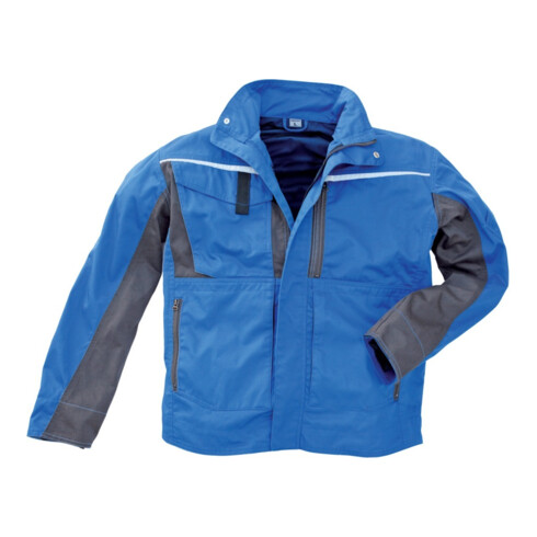 Excess Arbeitsjacke Champ, Gr. L, blau/grau