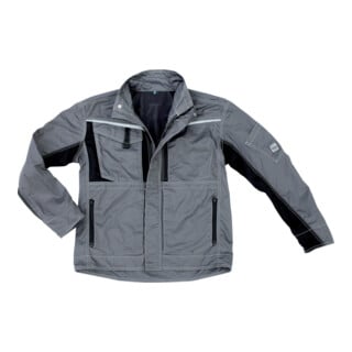 Excess Arbeitsjacke Champ, Gr. M, grau/schwarz