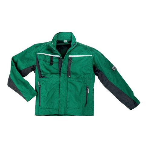 Excess Arbeitsjacke Champ, Gr. S, grun/grau