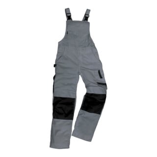 Excess Arbeitslatzhose Champ, Gr. 60, grau/schwarz