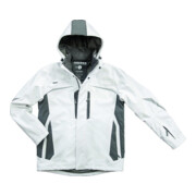 Excess Veste d'hiver Soft-Shell, T. M, Allrounder blanc/gris