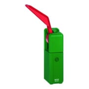 EXITalarm 7411-10 préparé pour la laque verte HZmm. Batterie de base de 9 V