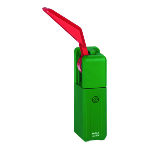 EXITalarm 7411-10 préparé pour la laque verte HZmm. Batterie de base de 9 V