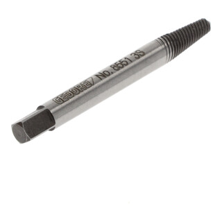 Extracteur à vis Gedore taille 3 M8-M11, en acier au chrome-vanadium de haute qualité, trempé, 54-56 HRC