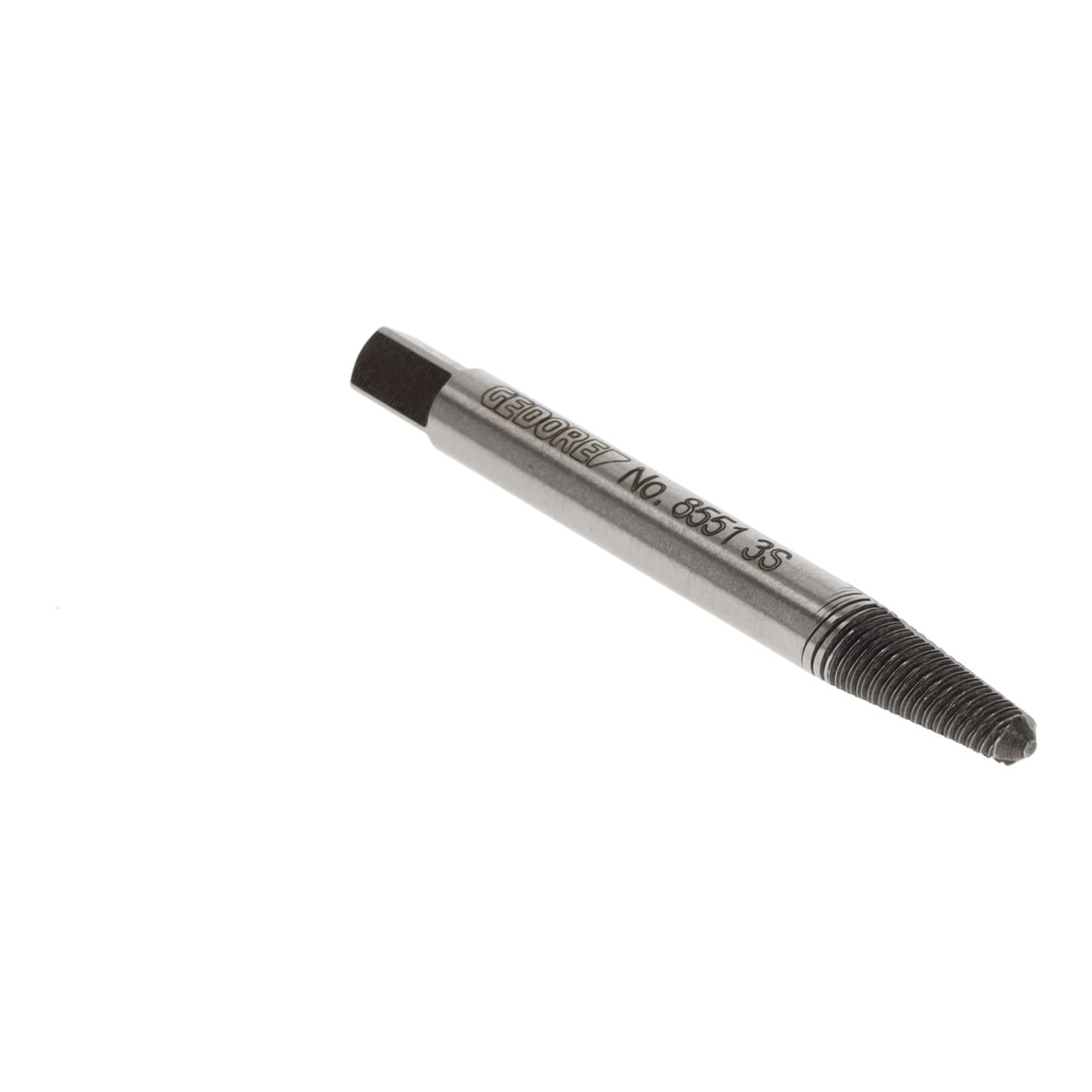 Extracteur à vis Gedore taille 3 M8-M11, en acier au chrome-vanadium de haute qualité, trempé, 54-56 HRC