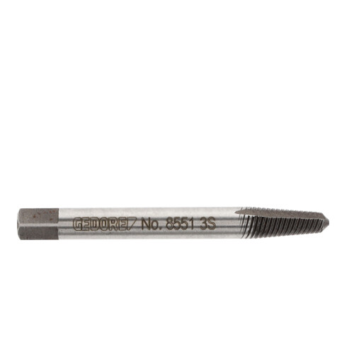 Extracteur à vis Gedore taille 3 M8-M11, en acier au chrome-vanadium de haute qualité, trempé, 54-56 HRC