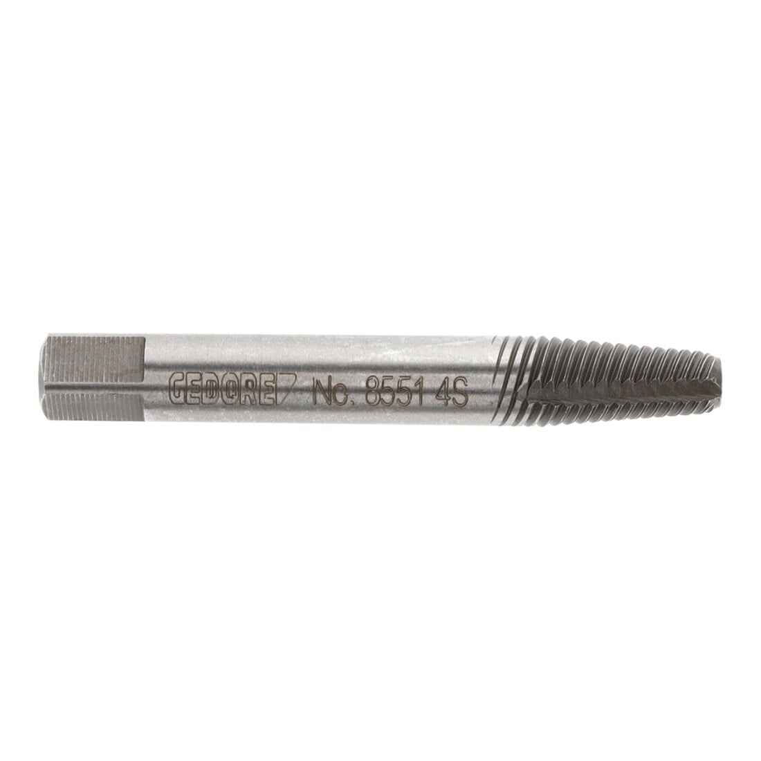 Extracteur à vis Gedore taille 4 M11-M14, en acier au chrome-vanadium de haute qualité, trempé, 54-56 HRC