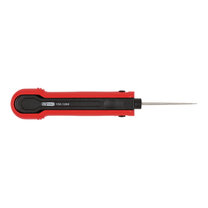 Extracteur de cosses pour connecteur plat et cosses Faston 1,6 mm (AMP Tyco MT I)