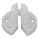 KS Tools clip de déverrouillage plastique blanc-1