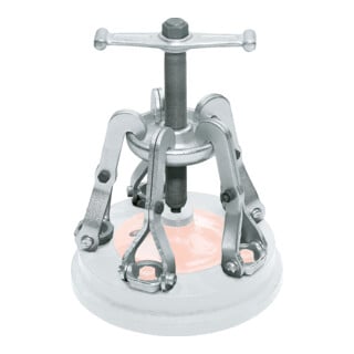 Extracteur de moyeu de roue Gedore avec 5 crochets, diamètre du cercle de boulonnage jusqu'à 250 mm