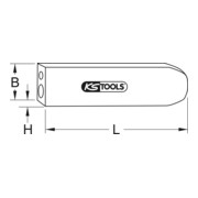 Extracteur de rivets et fabricant de têtes KS Tools, combiné-3