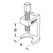 KS Tools Éjecteur universel à axe de pivotement-3