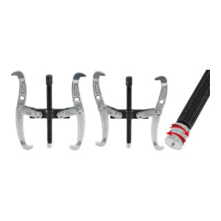 Extracteur interne/externe, 2 griffes 40 - 225 mm BGS