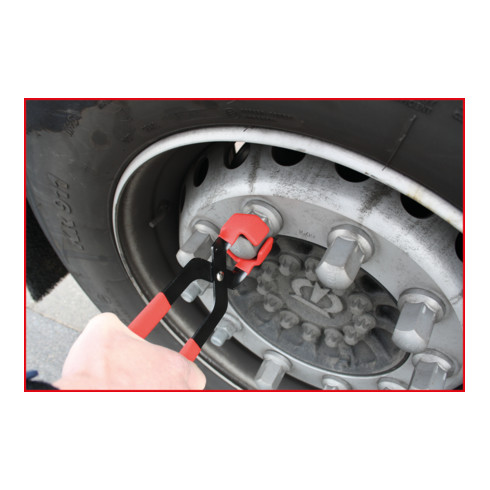 Extracteur pour capuchons d'écrous de roues, 250 mm