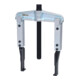 Extracteur universel KS Tools à 2 bras avec des crochets extrêmement fins et allongés, 50-160mm, 220mm, 5t