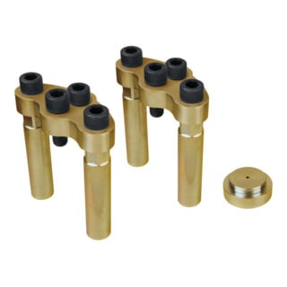 Extracteurs de moyeu pour remorques de structure basse, 15 pcs KS Tools