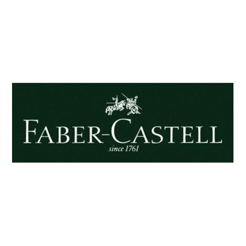 Faber-Castell Bleistift 1117 111700 sechskantform HB braun