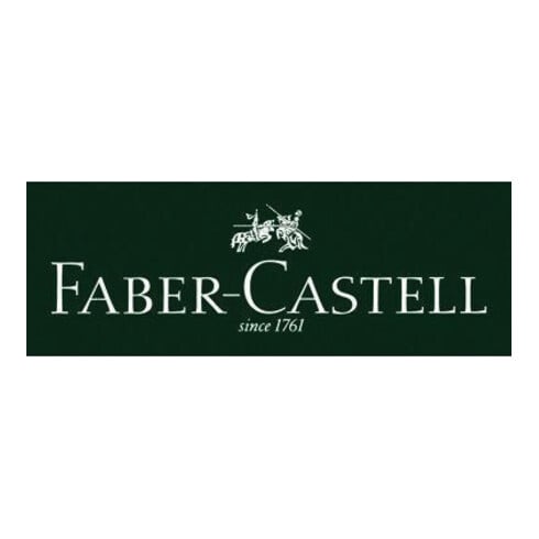 Faber-Castell Bleistift CASTELL 9000 119005 5B dunkelgrün