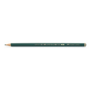 Faber-Castell Bleistift CASTELL 9000 119007 7B dunkelgrün