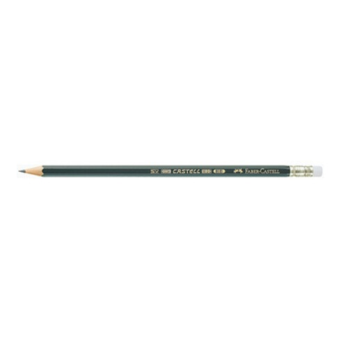Faber-Castell Bleistift CASTELL 9000 119200 HB dunkelgrün